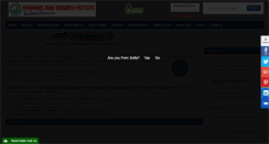 Desktop Screenshot of eiriindia.org